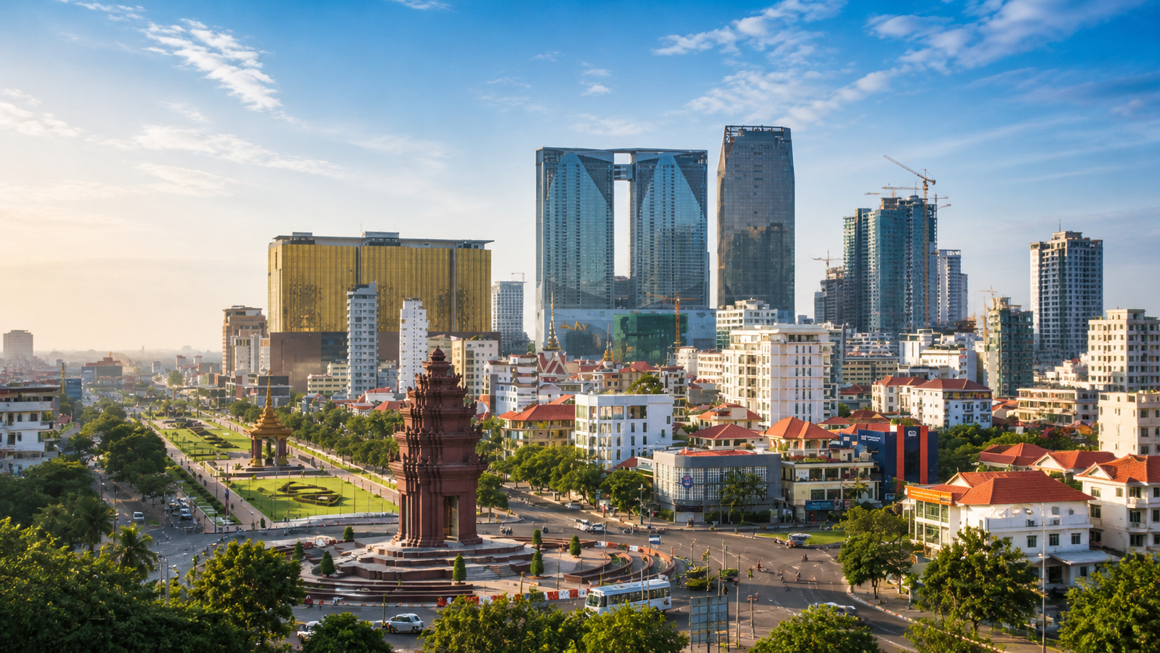 Phnom Penh Skyline